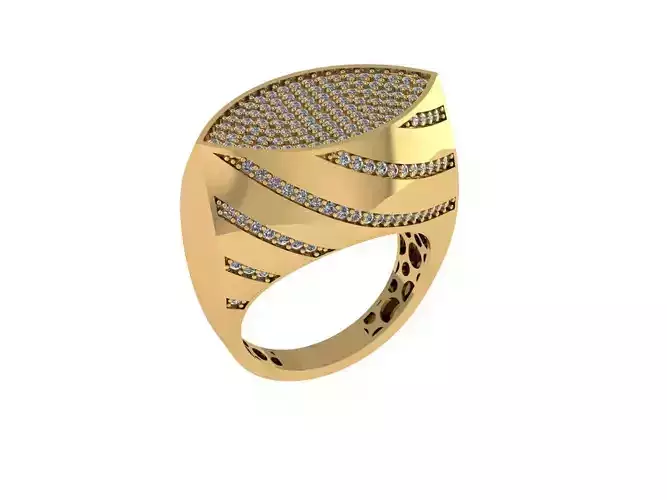 Ready Women Ring STL 3D Models 