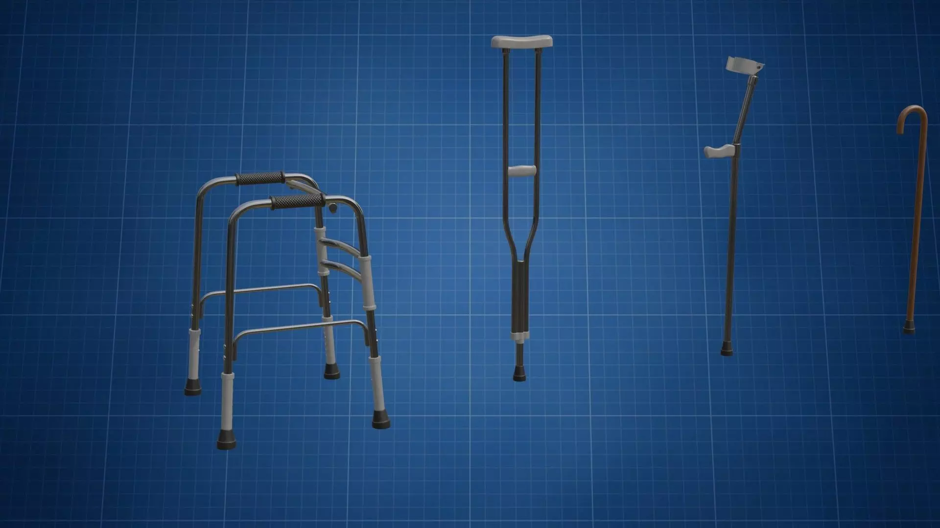 Helper Chair HP 3D model_4