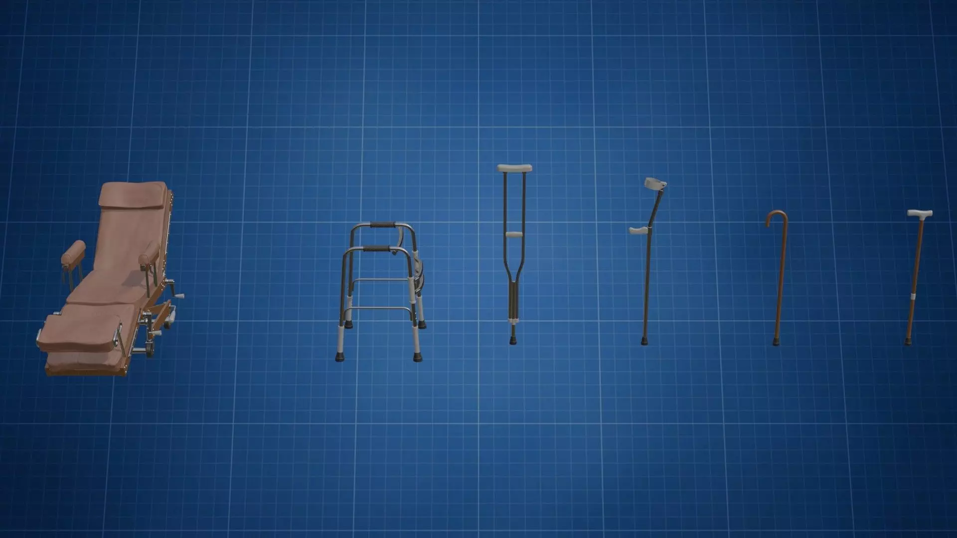 Helper Chair HP 3D model_0