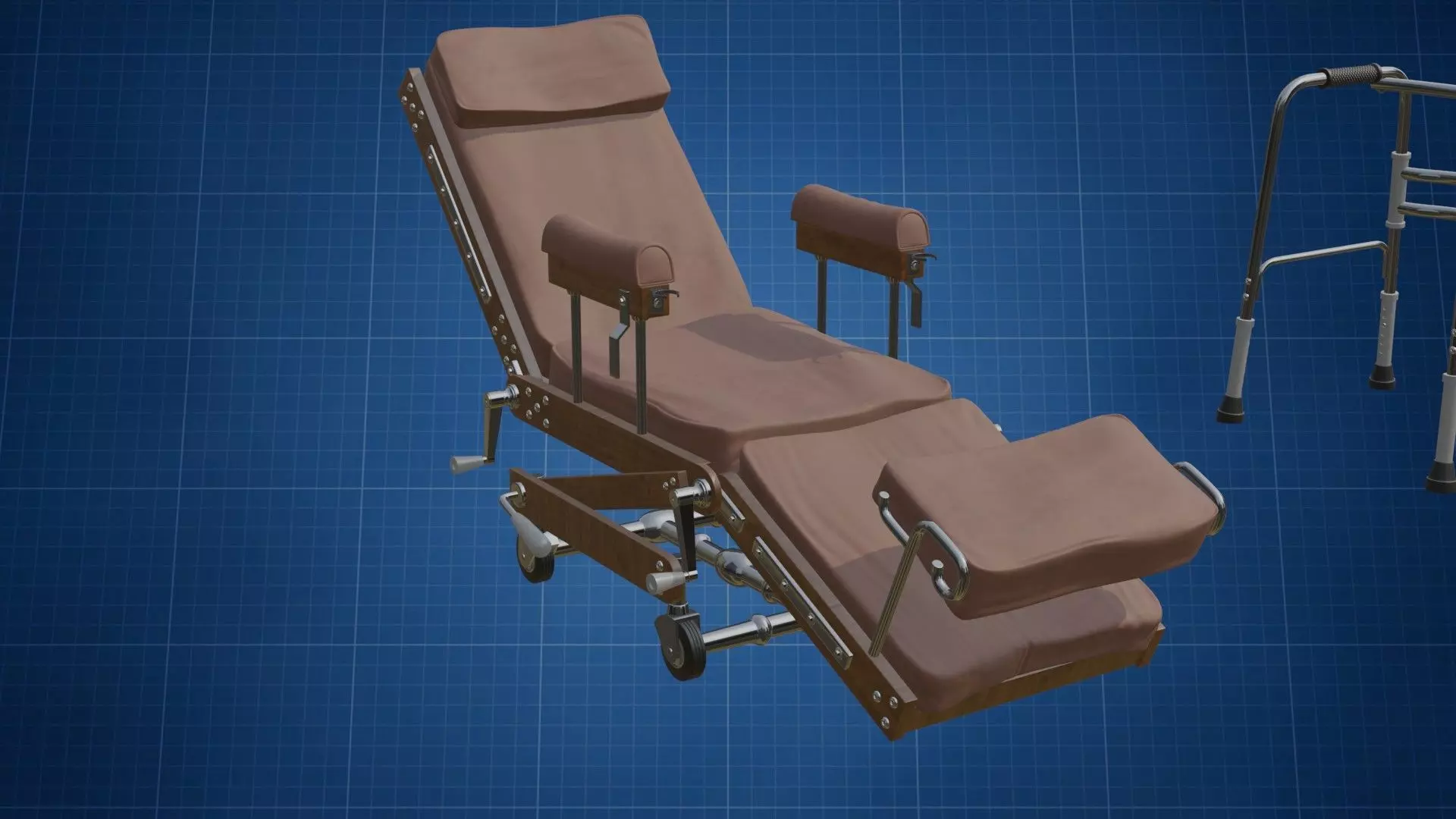 Helper Chair HP 3D model_2