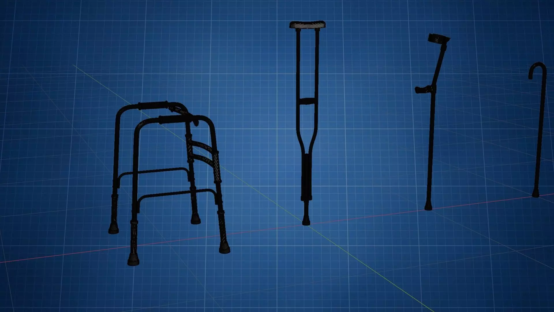 Helper Chair HP 3D model_5