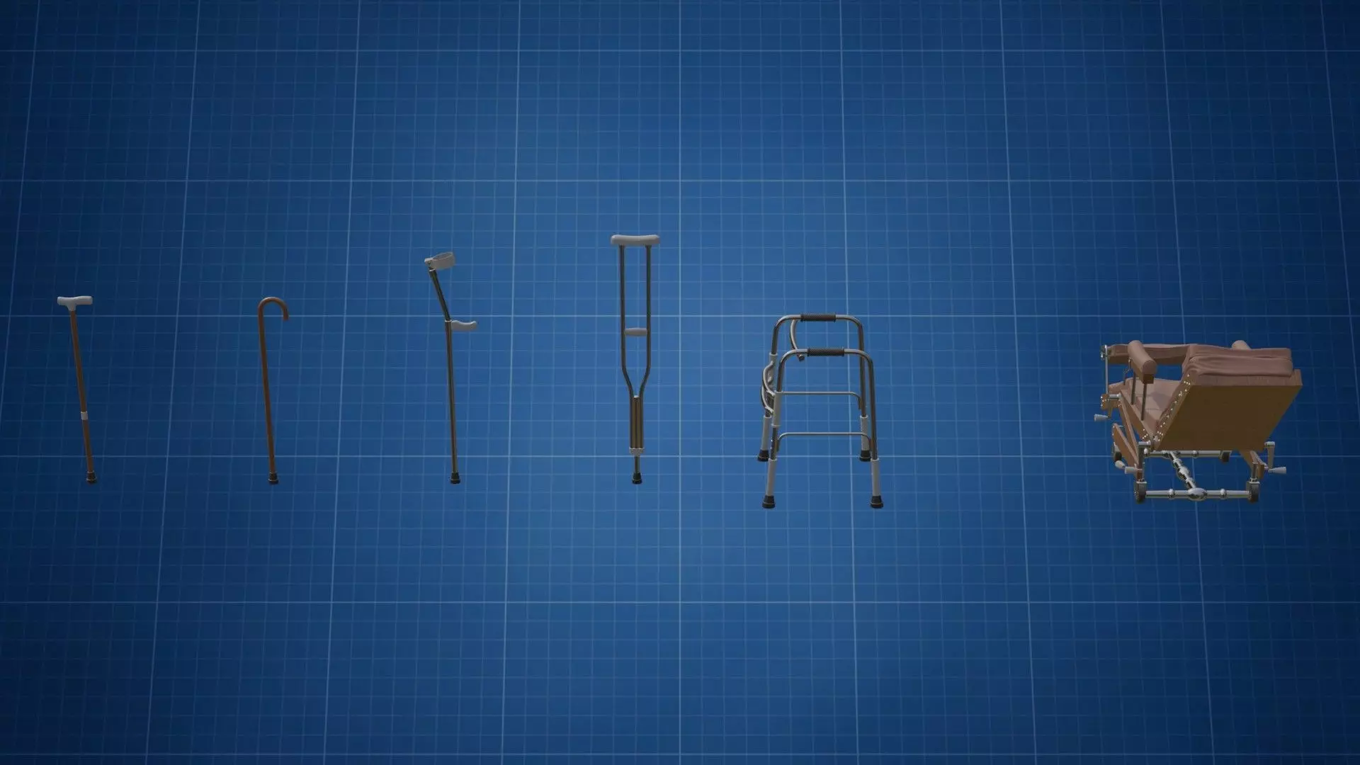 Helper Chair HP 3D model_1