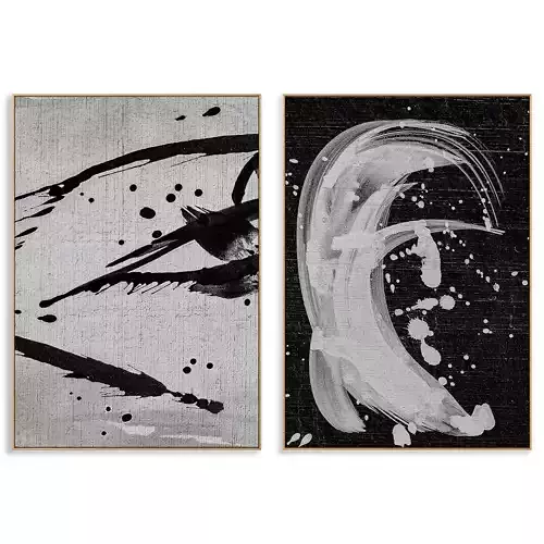 Abstract Painting Frame set