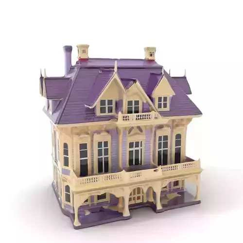 Victorian Lavender House model pack