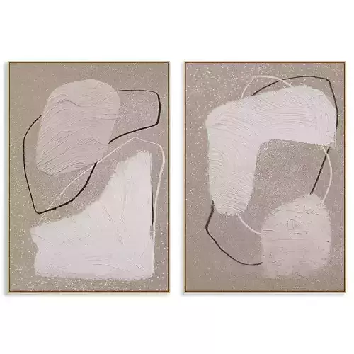 Abstract Painting Frame set