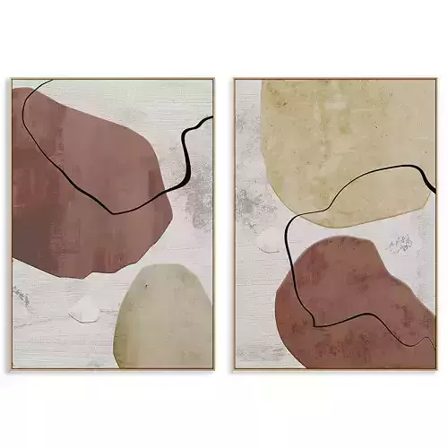 Abstract Painting Frame set