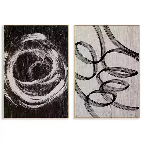 Abstract Painting Frame set