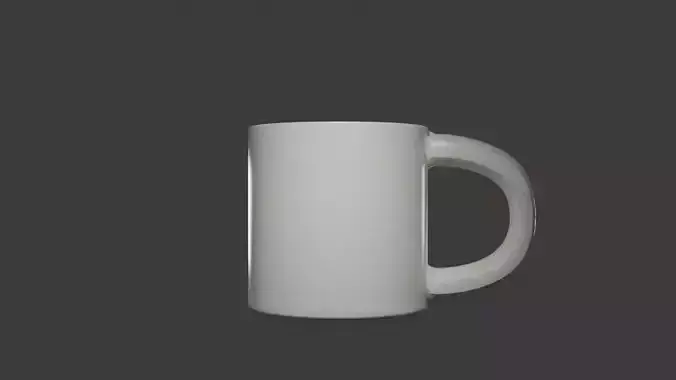 Minimalist Ceramic Mug for Kitchen