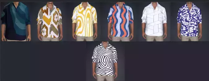 7 T-shirts collection