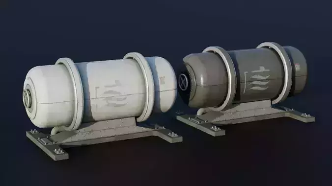 Industrial Tank - Industrial Machine - Type B