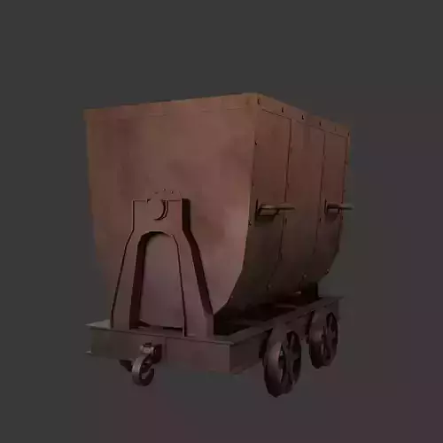Metal Mine Cart