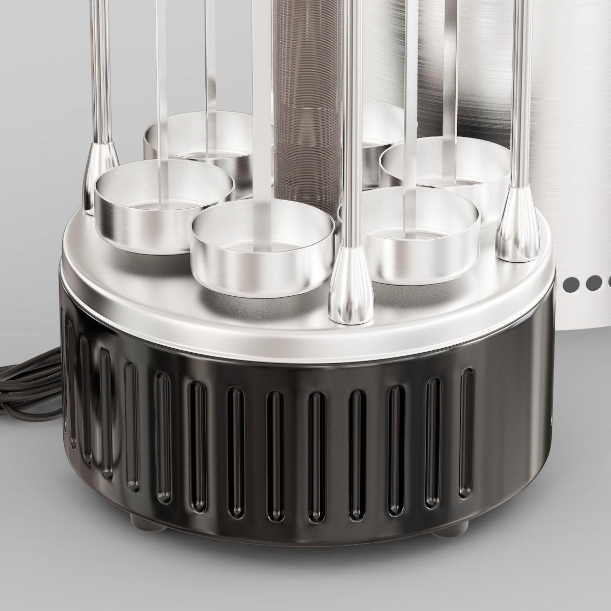 Oven for barbecue 3D model_5