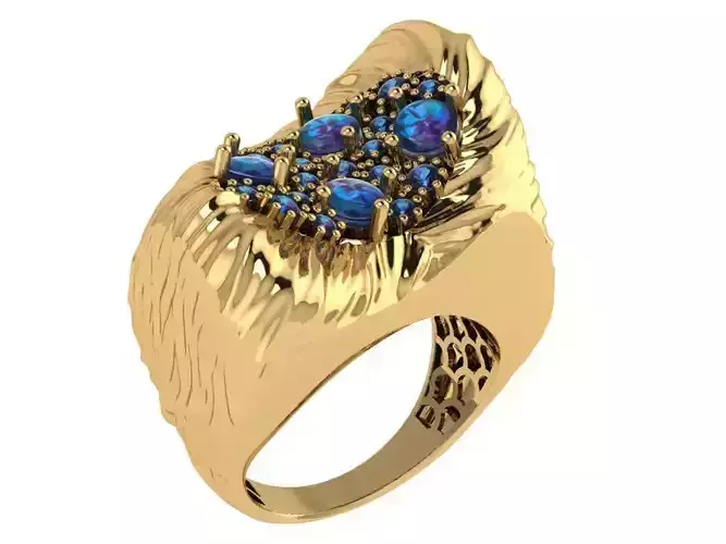 Ready Women Ring STL 3D Models 