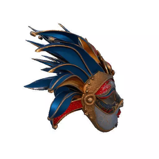 2475Venetian Carnival Mask Color 3D Model magic 3D print model_16
