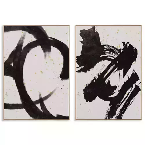 Abstract Painting Frame set