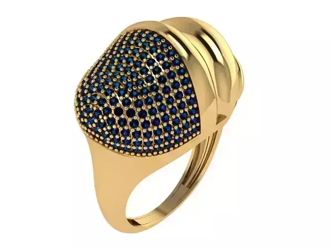 Ready Women Ring STL 3D Models 