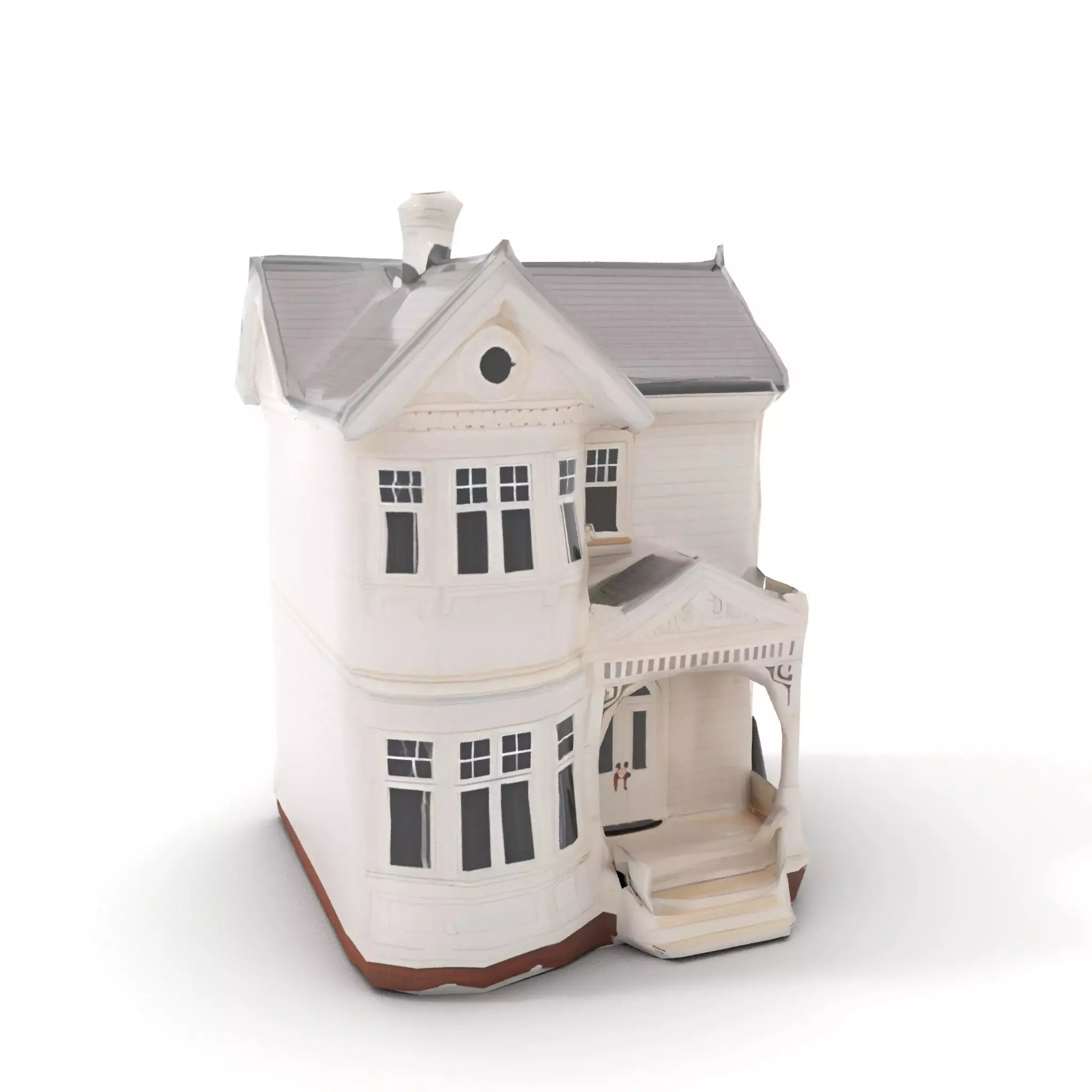 Victorian Ivory House model pack Low-poly 3D model_20