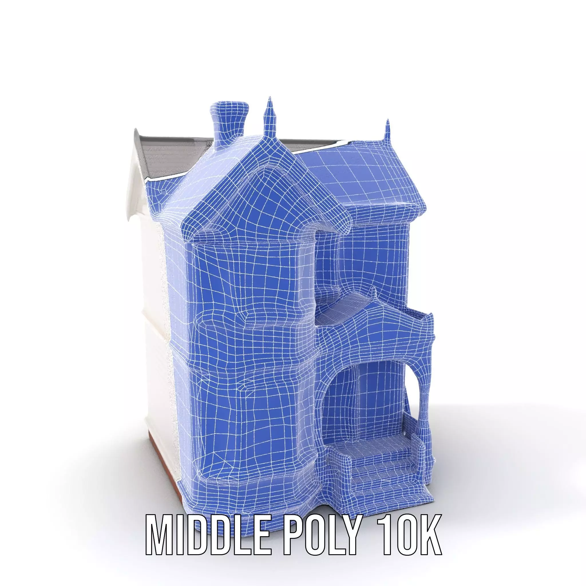 Victorian Ivory House model pack Low-poly 3D model_22
