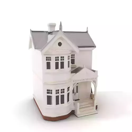 Victorian Ivory House model pack Low-poly 3D model