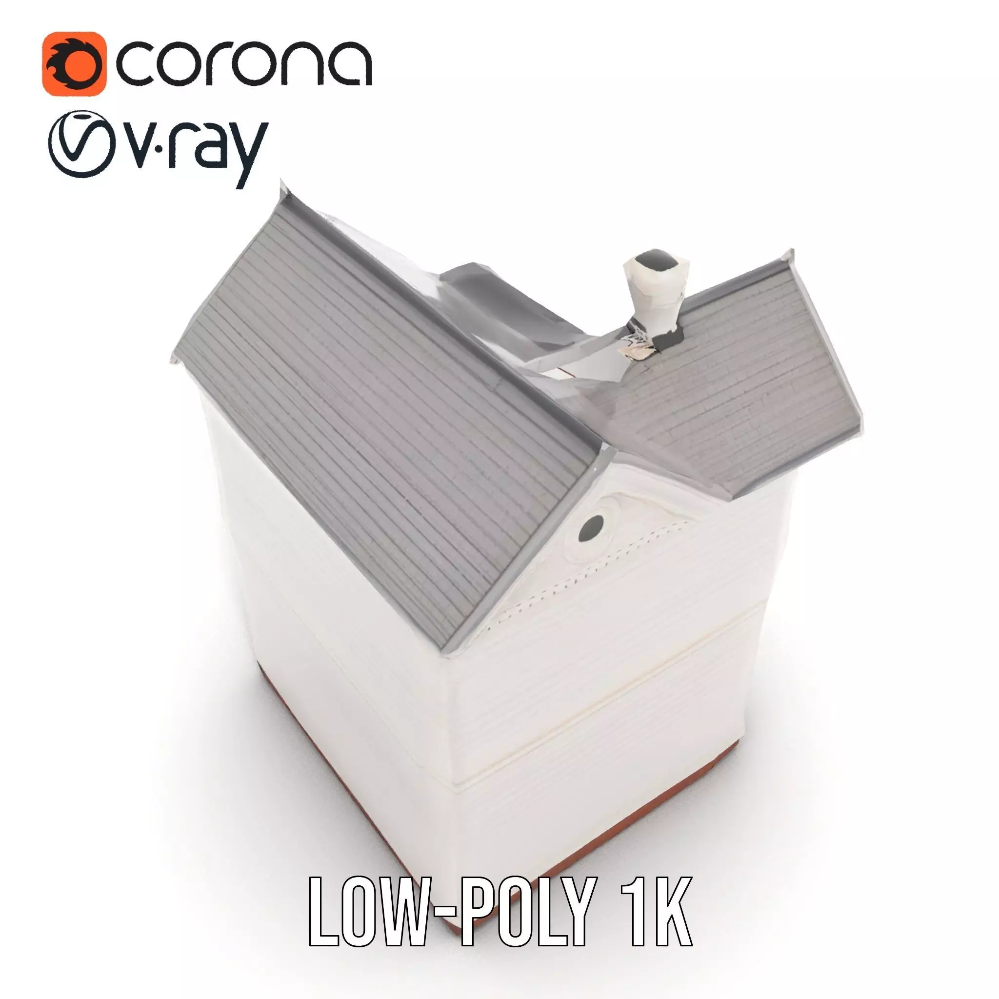 Victorian Ivory House model pack Low-poly 3D model_15