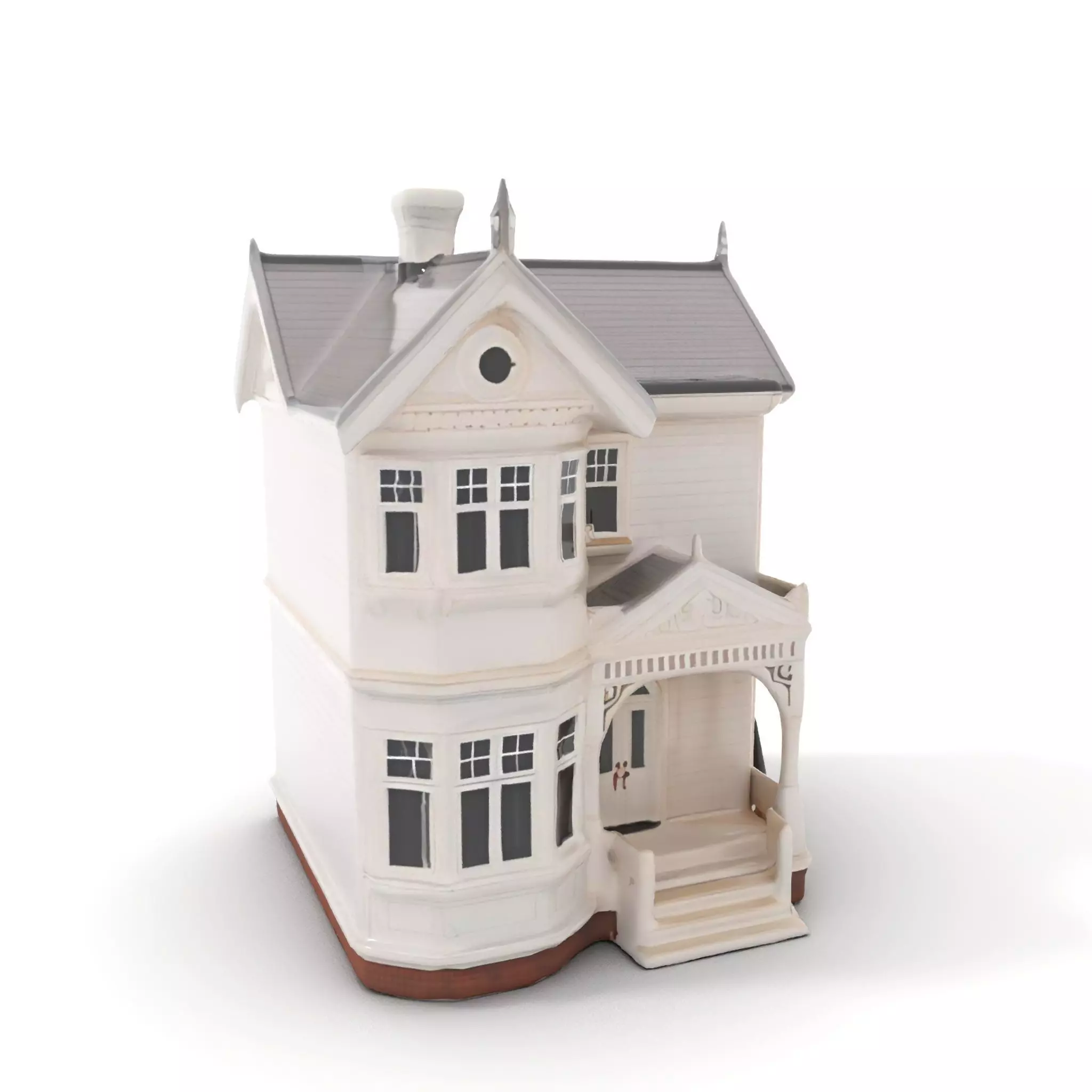Victorian Ivory House model pack Low-poly 3D model_6