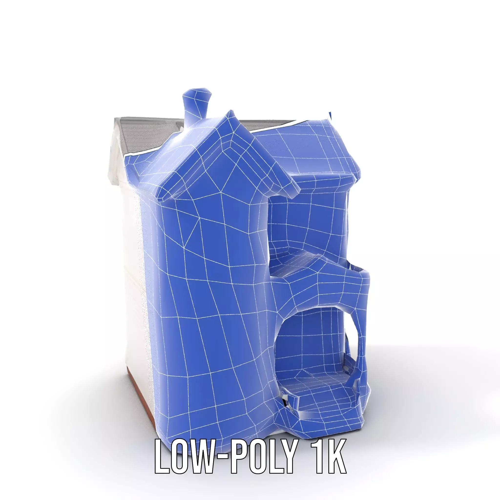 Victorian Ivory House model pack Low-poly 3D model_23