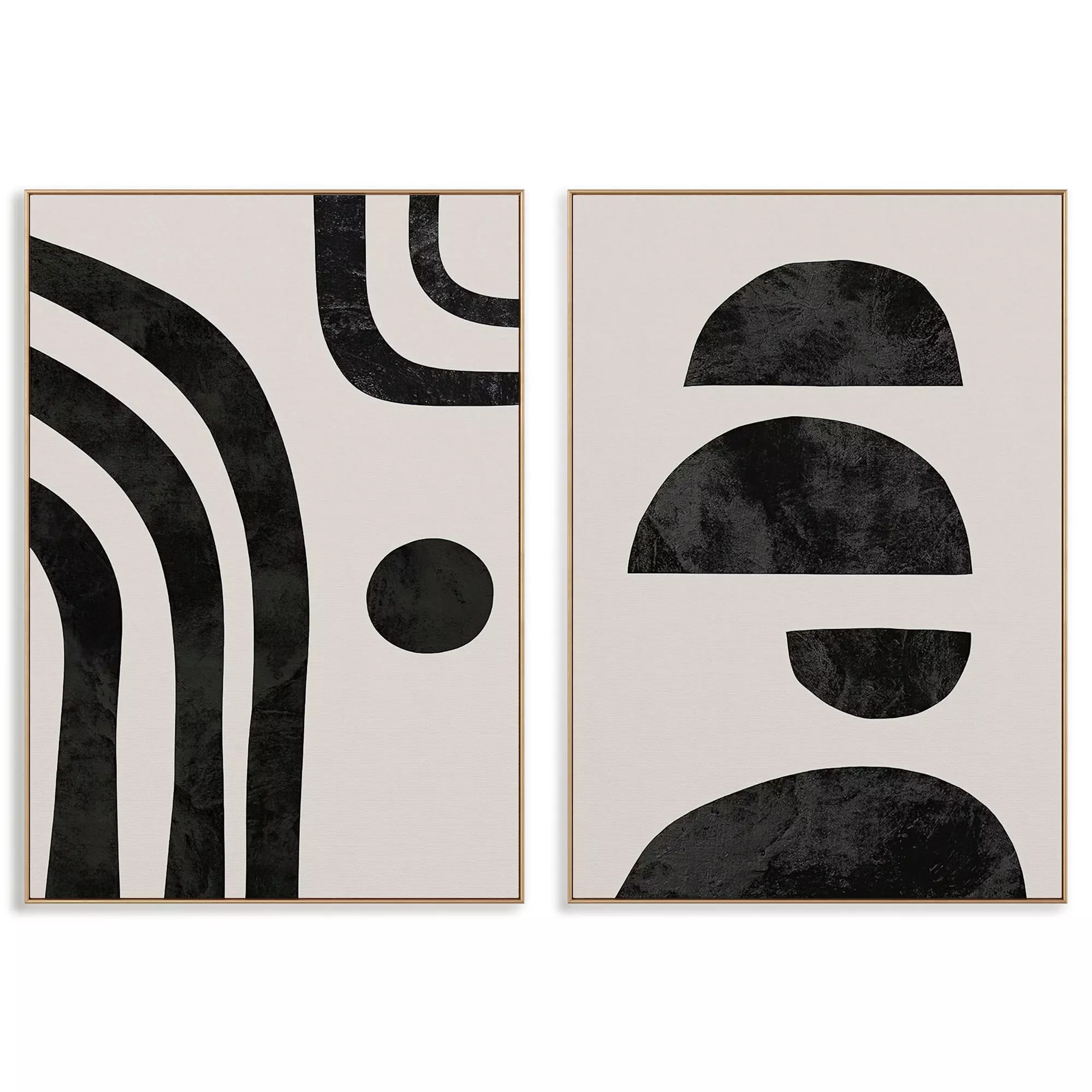 Abstract Painting Frame set 3D model_0