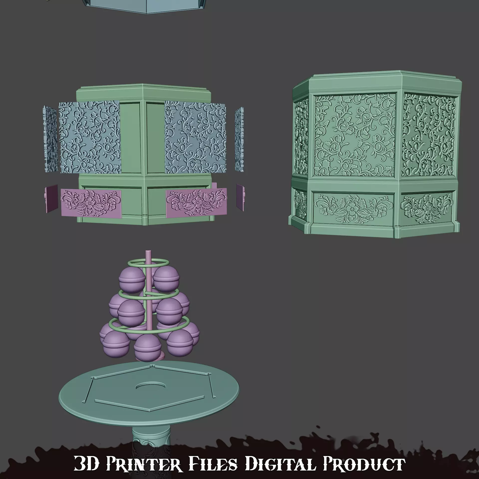 Miko Sakuko-Like Entity Spiked Mace Silent Hill F 3D print model_17