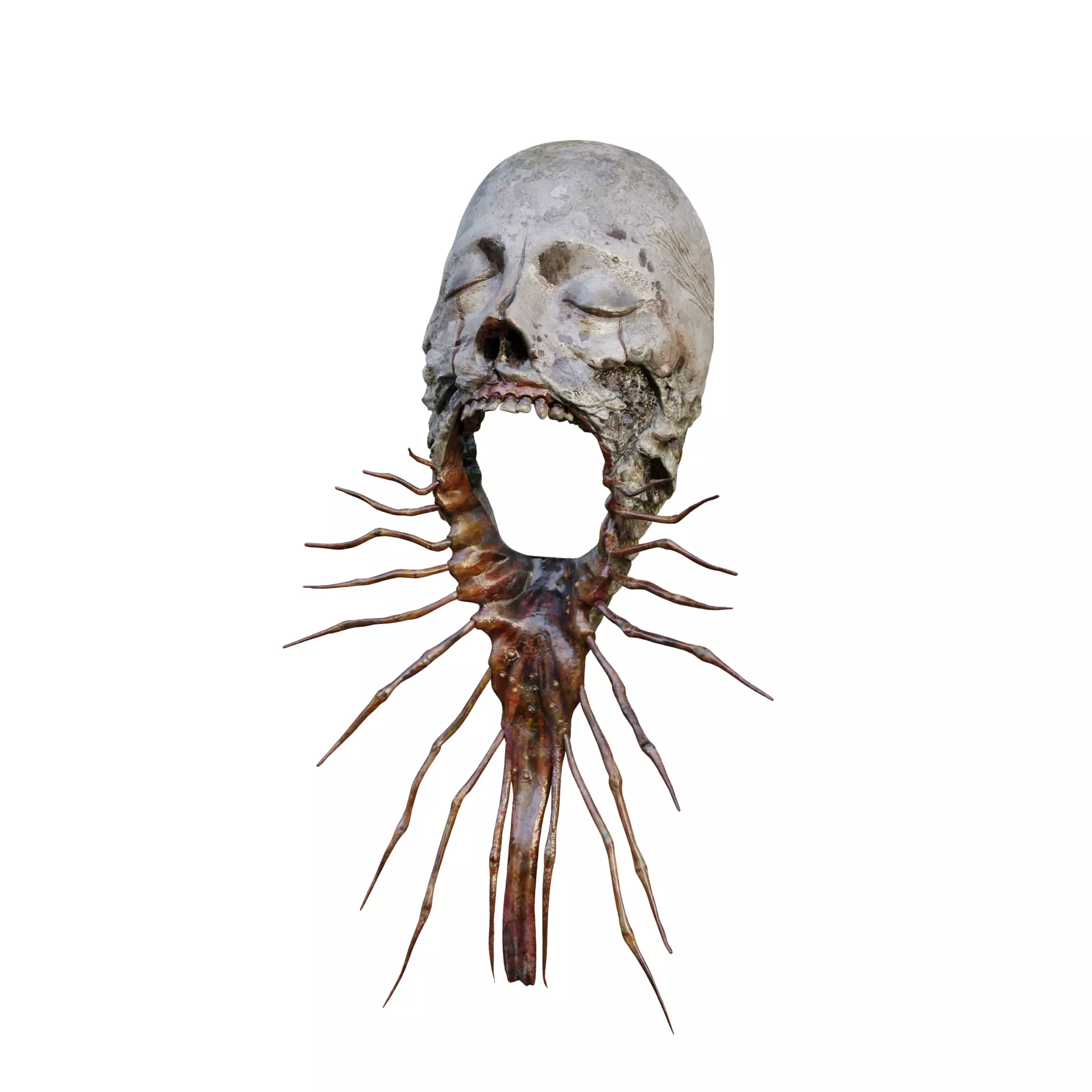 Miko Sakuko-Like Entity Mask Silent Hill F 3D print model_12