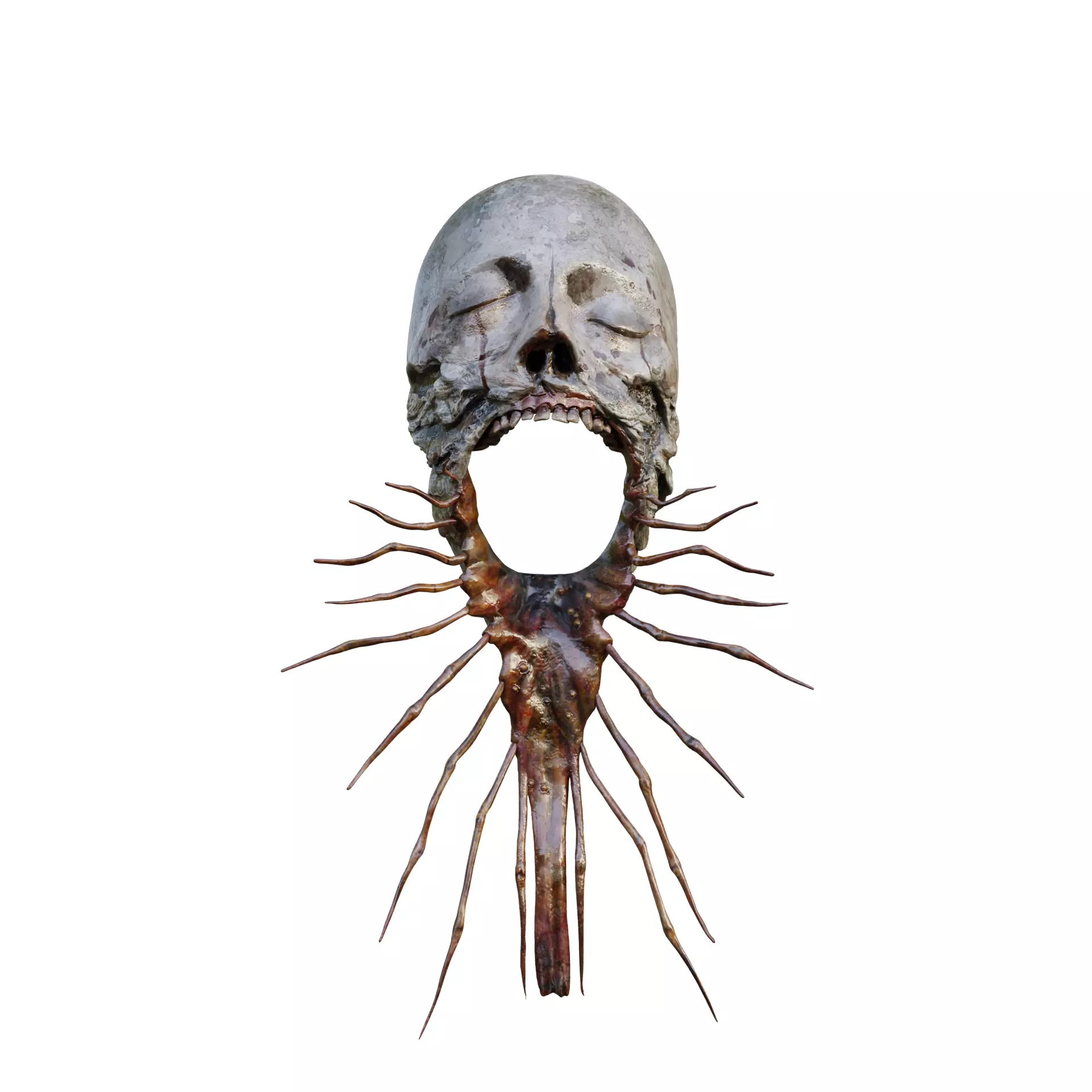 Miko Sakuko-Like Entity Mask Silent Hill F 3D print model_15