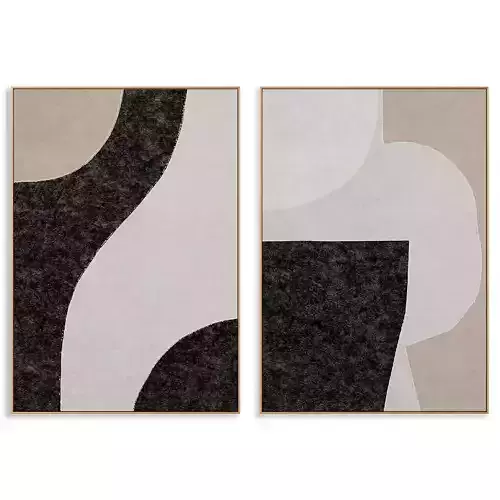 Abstract Painting Frame set