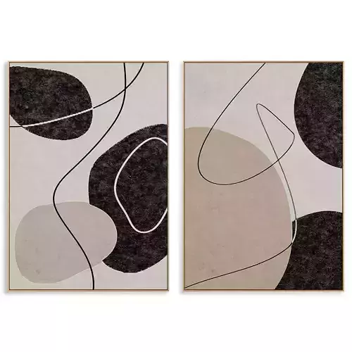 Abstract Painting Frame set