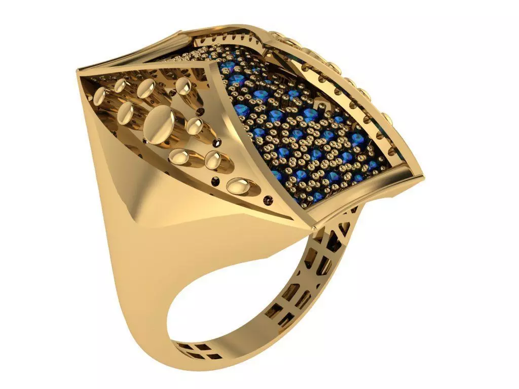Ready Women Ring STL 3D Models 3D print model_0