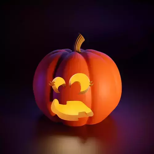 Halloween pumpkins boxes 3D print model