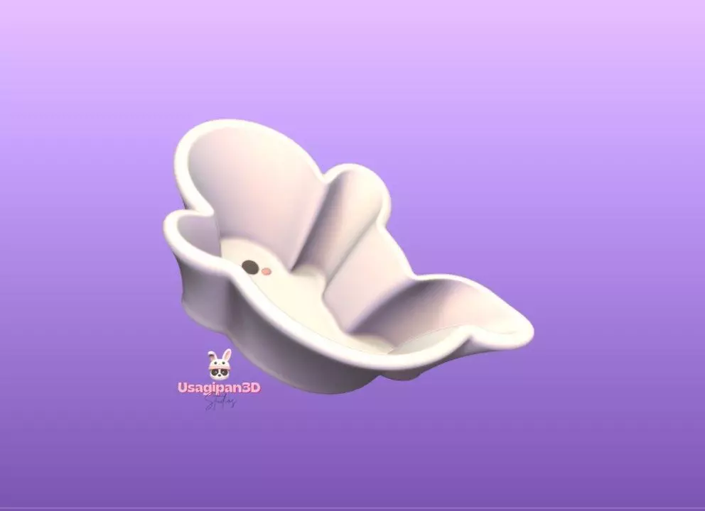 Little Ghost Pot 3D print model_2