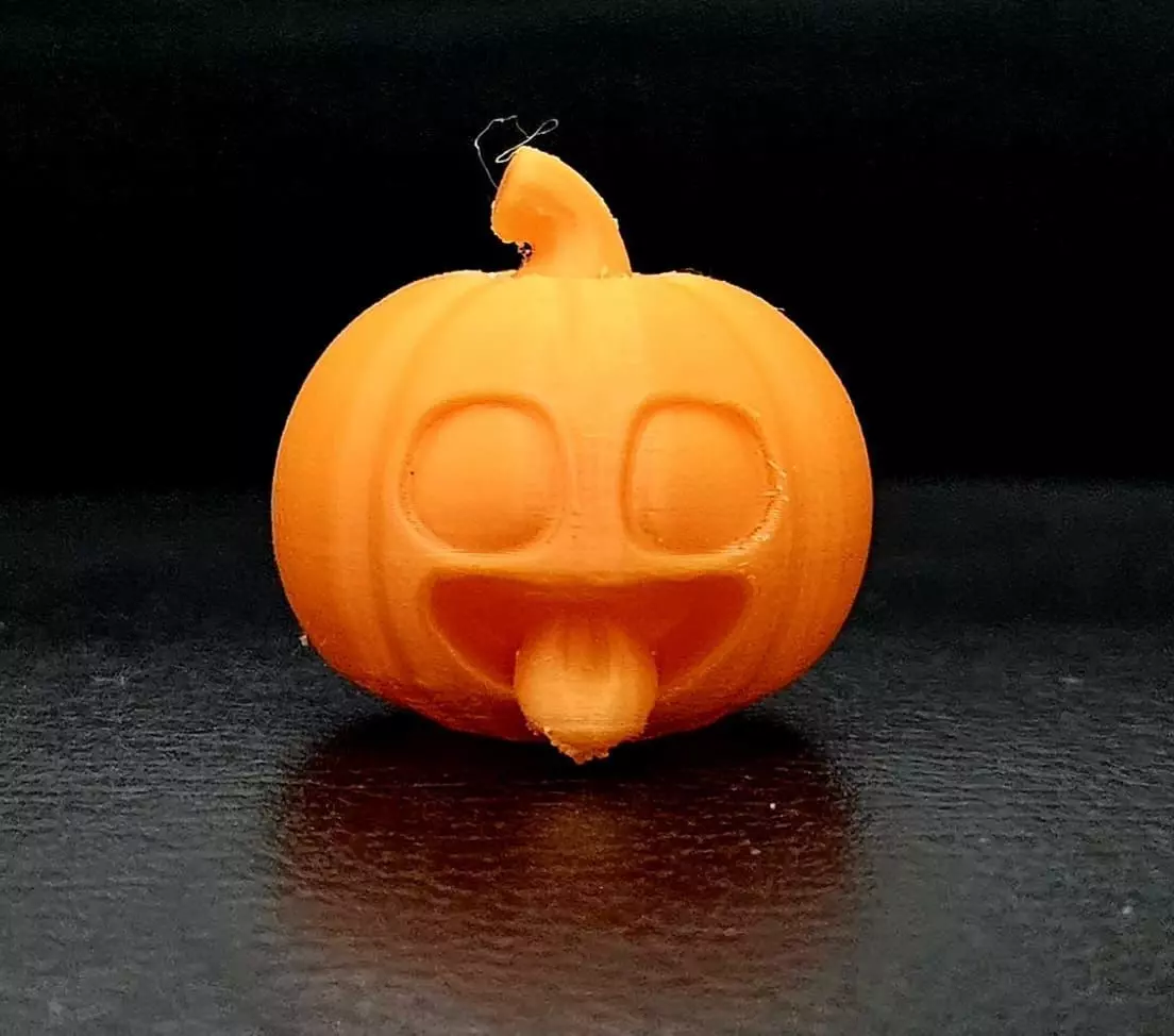 Funny Pumpkin 3D print model_5