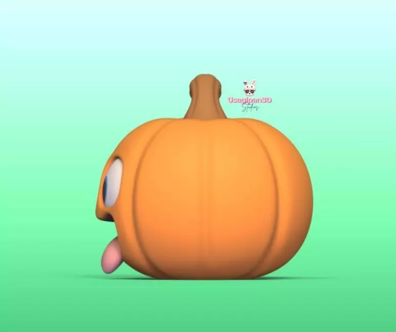 Funny Pumpkin 3D print model_3