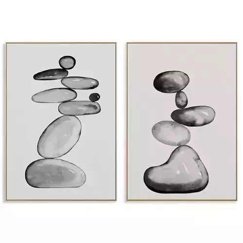 Abstract Painting Frame set