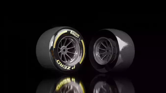 F1 Tire - Formula 1 - Tire - Wheel - Pirelli