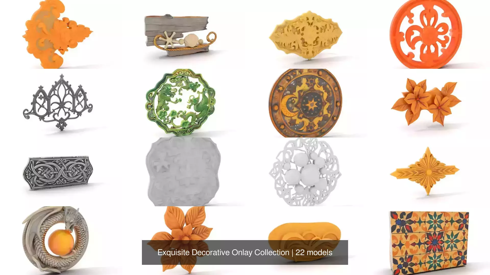 Exquisite Decorative Onlay Collection _0