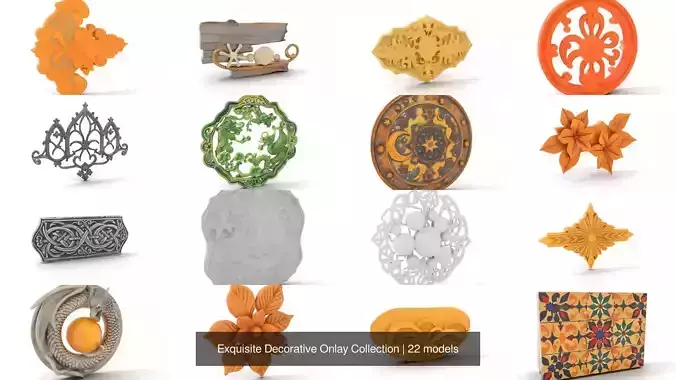 Exquisite Decorative Onlay Collection Exquisite Decorative Onlay Collection