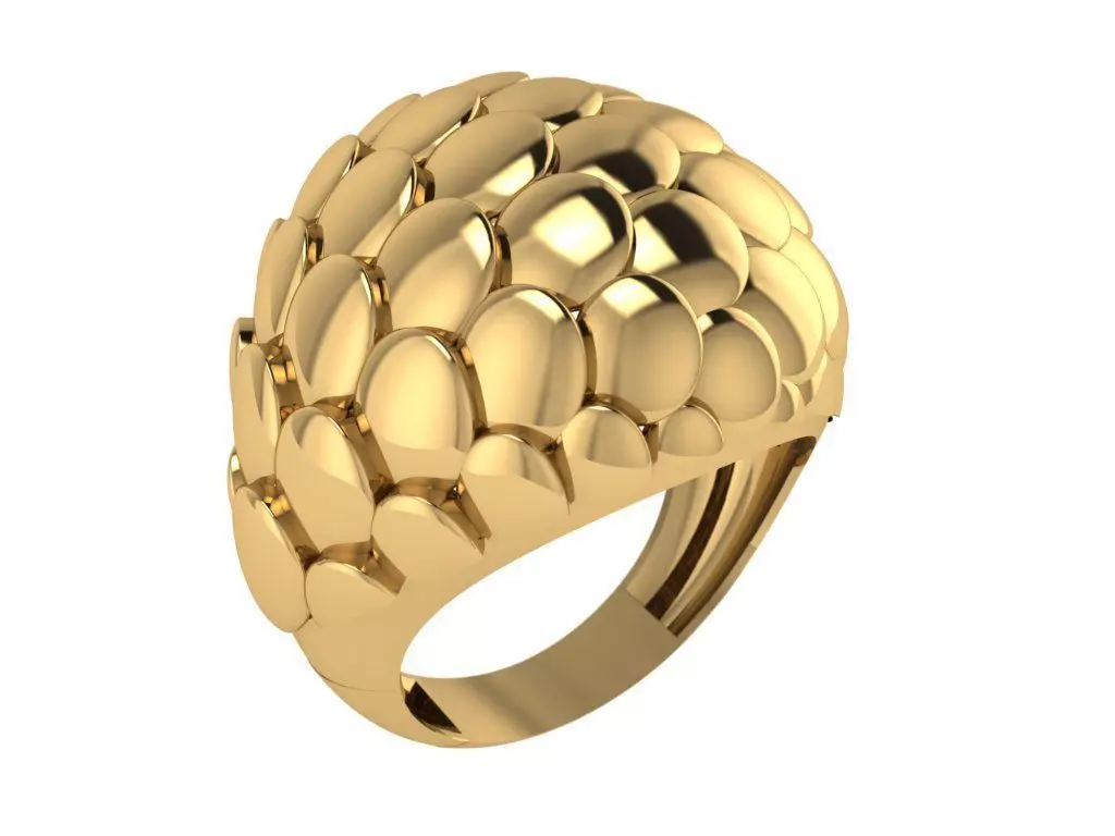 Ready Women Ring STL 3D Models  3D print model_0