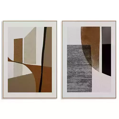 Abstract Painting Frame set