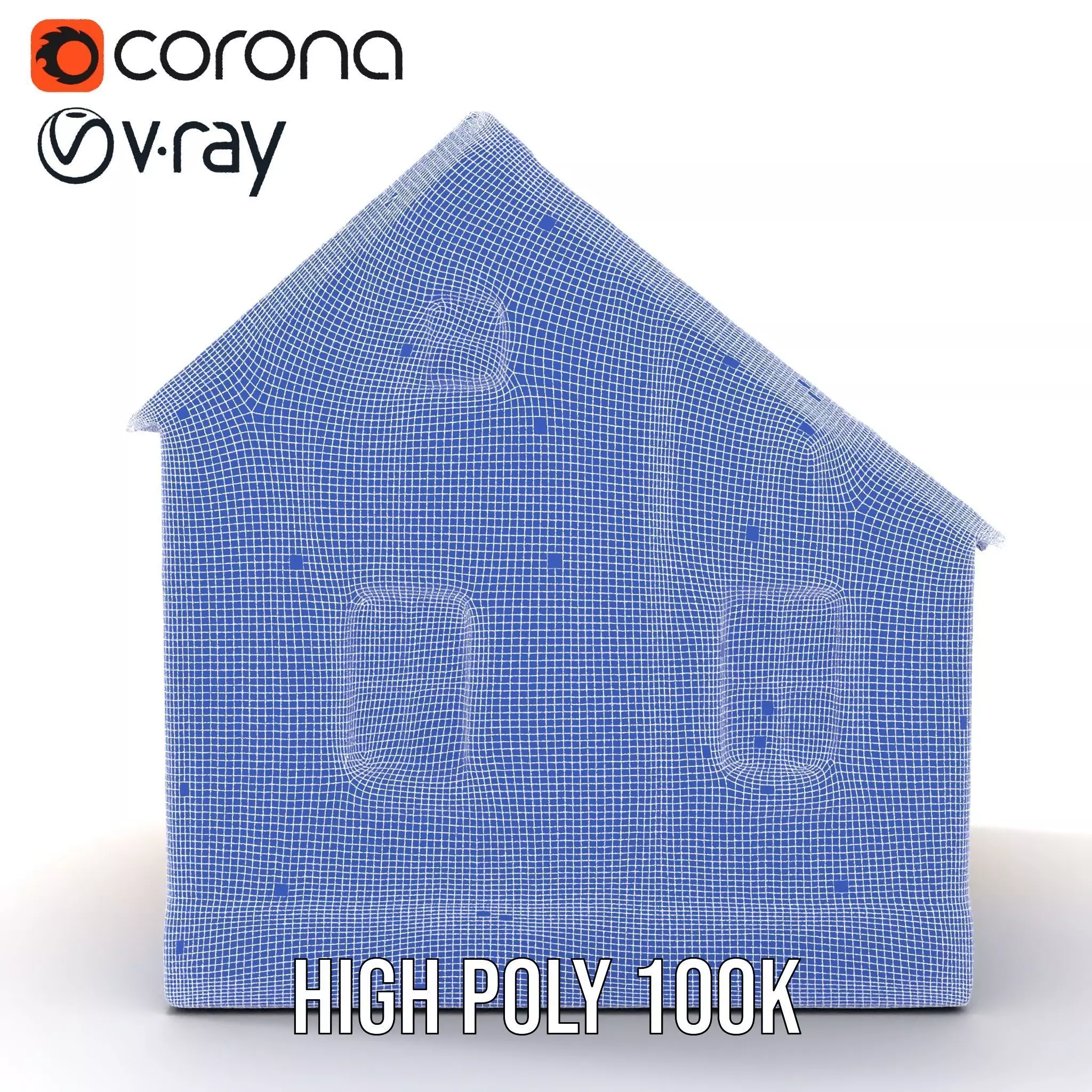 Sunny Cottage model pack Low-poly 3D model_35