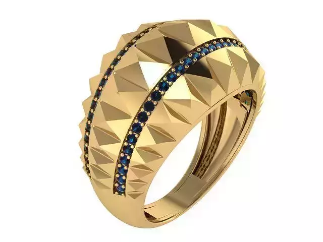 Ready Women Ring STL 3D Models  3D print model
