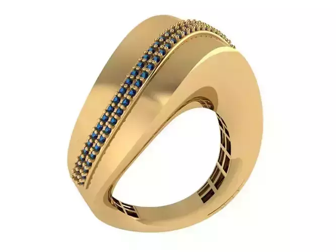 Ready Women Ring STL 3D Models 3D print model