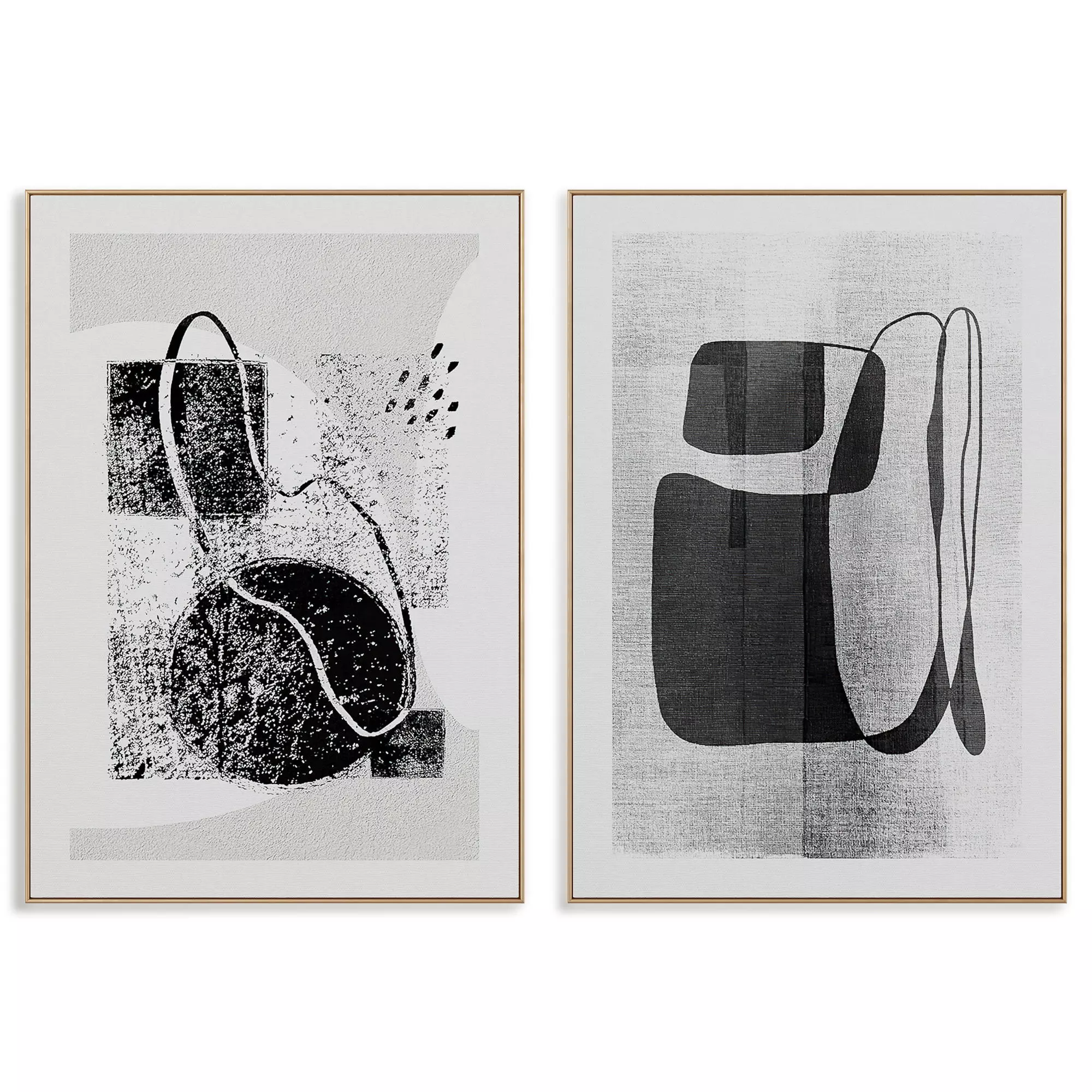 Abstract Painting Frame set 3D model_0