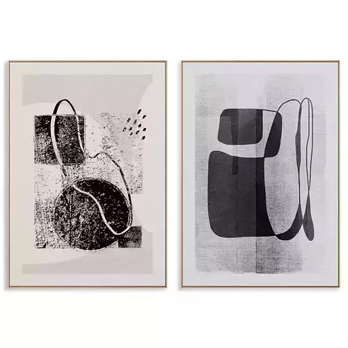 Abstract Painting Frame set