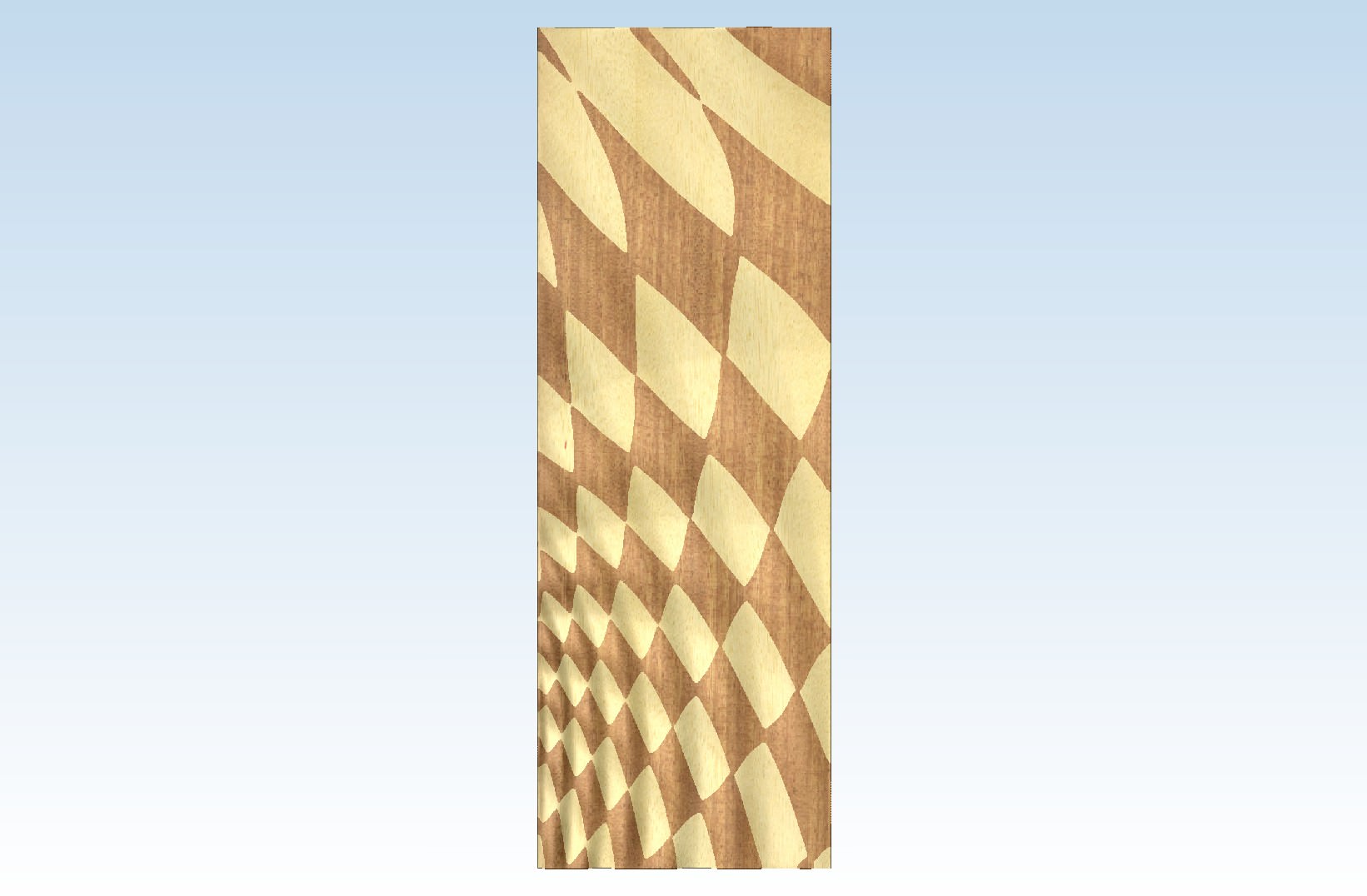 Relief panel for Artcam Voratinkliai 3D model_2