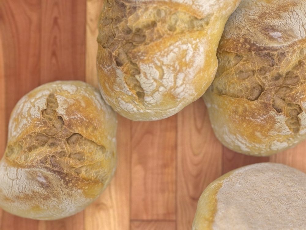 Bread - Bun 3D model_1